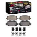 DFC 14-23 Chrysler 200 Rear Ultimate Duty Performance Brake Pads and Hardware Kit
