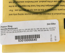 Load image into Gallery viewer, Vertex Piston 00-05 KTM 250 EXC 250cc Replacement Rings - Single