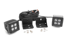 Load image into Gallery viewer, LED Light | Cab Mount | 2" Black Pair | Flood | Can-Am Defender HD 5/HD 8/HD 9/HD 10
