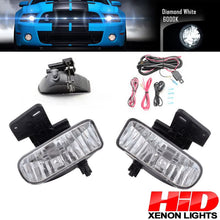 Load image into Gallery viewer, 6000K Hid Fits 99-02 Sierra 00-06 Yukon Xl 2500 Clear Fog Lights+Bulbs