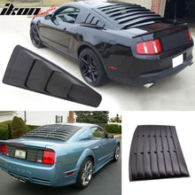 Load image into Gallery viewer, 2005-2014 Ford Mustang 3 Vents Quarter Rear Side Window Louver ABS