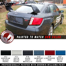 Load image into Gallery viewer, Fits 08-14 WRX 08-11 Impreza STI Trunk Spoiler OE Color