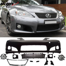 Load image into Gallery viewer, Fits 10-12 IS250 350 Front Bumper ISF With PDC Hole Fog Lights