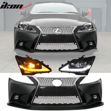 Load image into Gallery viewer, 2006-2013 Lexus IS250 IS350 F-Sport Front Bumper Bumper &amp; Headlight