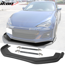 Load image into Gallery viewer, Universal RB 68x20in PP Front Bumper Lip &amp; CF Splitter Rod