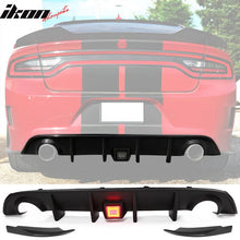 Load image into Gallery viewer, 2015-2023 Dodge Charger Rear Diffuser V2 Side Lip Smoke LED Brake Lamp