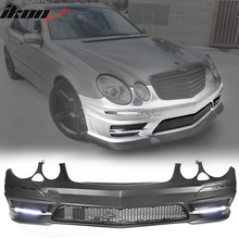 Load image into Gallery viewer, 2007-2009 Mercedes-Benz W211 E Class Front Bumper with Grille LED DRL