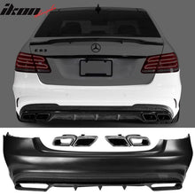 Load image into Gallery viewer, 2014-2016 Mercedes-Benz W212 E Class Rear Bumper Cover Diffuser Trim