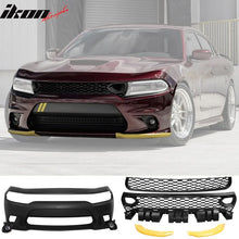 Load image into Gallery viewer, 2015-2023 Dodge Charger Front Bumper + Foglights + 2019 Grilles PP
