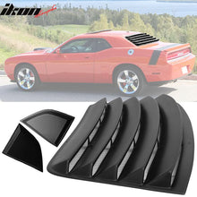 Load image into Gallery viewer, 2008-2023 Dodge Challenger XE Style Rear Window Louver Side Vent PP PU
