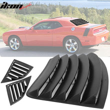 Load image into Gallery viewer, 2008-2023 Dodge Challenger XE V2 Style Rear Side Window Louver PP PU