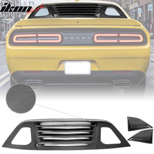Load image into Gallery viewer, 2008-2023 Dodge Challenger XE V2 Rear Side Window Louver Scoops PP