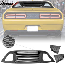 Load image into Gallery viewer, 2008-2023 Dodge Challenger XE V2 CFL Rear Side Window Louver Scoops