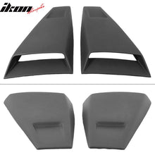 Load image into Gallery viewer, 2005-2014 Ford Mustang Rear Unpainted Window Louvers Side Vent Scoops