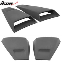 Load image into Gallery viewer, 2005-2014 Ford Mustang Rear Window Louvers Side Vent Scoops ABS PU