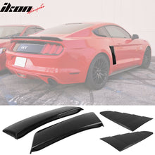 Load image into Gallery viewer, 2015-2017 Ford Mustang CV Style Side Window Louver Rear Fender Scoop