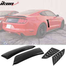 Load image into Gallery viewer, 2015-2017 Ford Mustang Unpainted Side Window Louver Rear Fender Scoop