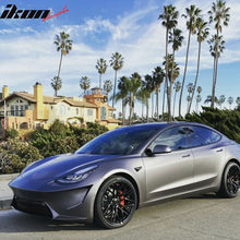 Load image into Gallery viewer, 2017-2023 Tesla 3 Unpainted Black Front Bumper Shield Guard Cover PP