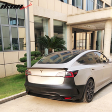 Load image into Gallery viewer, 2017-2023 Tesla Model 3 IKON Style Rear Bumper Cover W/Reflectors PP