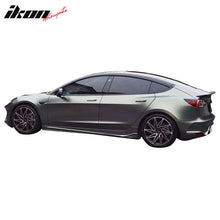 Load image into Gallery viewer, 2017-2023 Tesla Model 3 IKON Style Rear Bumper Cover W/Reflectors PP