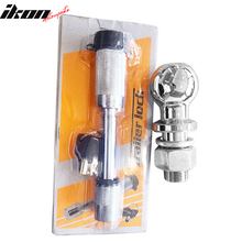 Load image into Gallery viewer, Universal V3 Rear Black Tow Hook Hitch Step w/ Drawbar Bolts Steel