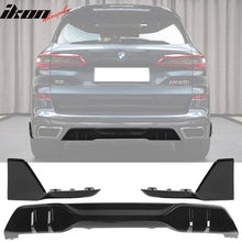 Load image into Gallery viewer, 2019-2023 BMW G05 X5 M Sport Black Rear Aprons Rear Diffuser ABS 2PCS