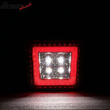 Load image into Gallery viewer, 2006-2011 Civic Mugen Twin Outlet Clear 3rd Brake Light Rear Diffuser