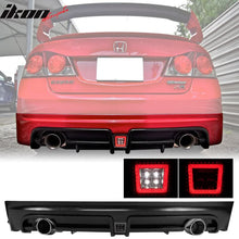 Load image into Gallery viewer, 2006-2011 Civic Mugen Twin Outlet Smoke 3rd Brake Light Rear Diffuser