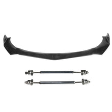Load image into Gallery viewer, Honda Civic 62"-66" 3PCS B Style Black Front Lip with Strut Rods