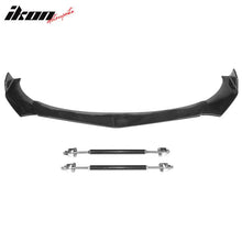 Load image into Gallery viewer, Honda Civic 62"-66" 3PCS B Style Black Front Lip with Strut Rods