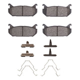 R1 93-02 Ford Probe Rear Optimum OE Pads & Hardware Kit