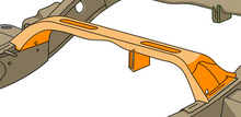 Load image into Gallery viewer, Rust Buster 1999-2004 + 2006 Chevy Silverado 1500 ward Fuel Tank Crossmember