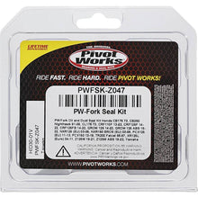 Load image into Gallery viewer, Pivot Works 13-23 Honda CRF110F PW Fork Oil &amp; Dust Seal Kit