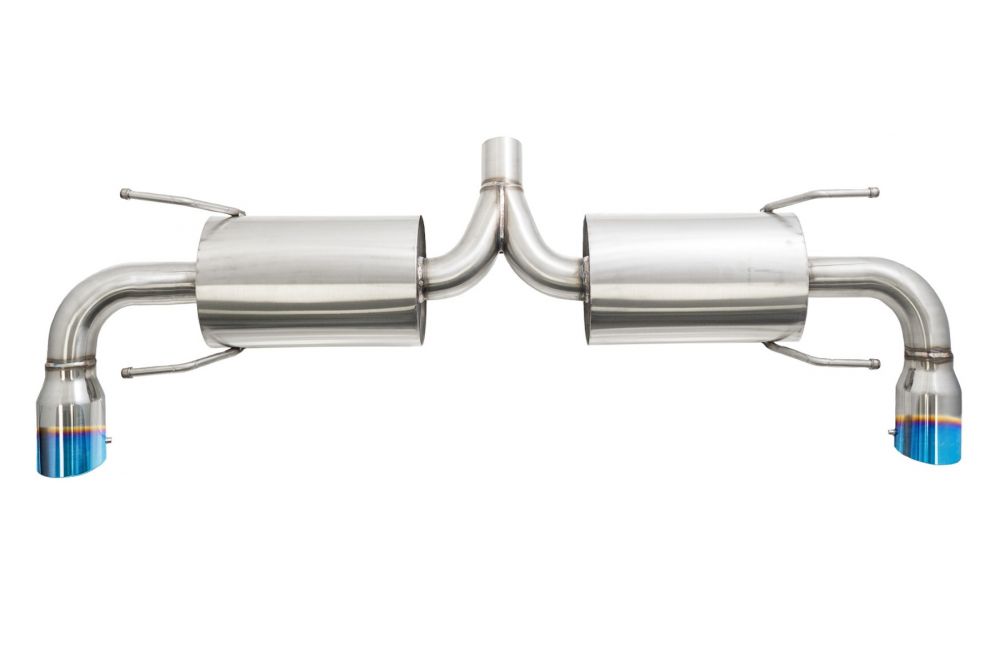 Mazda RX-8 03-08 Exhaust System (Burnt Tip) -- MR-CBS-MRX80325-BT