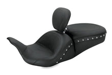 Load image into Gallery viewer, Mustang 08-21 Harley Electra Glide, Rd Glide, Rd King, Glide Lowdown 1PC Seat w/DBR Studs - Black