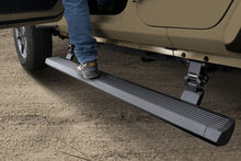 Load image into Gallery viewer, Go Rhino 18-23 Jeep Wrangler 4dr E-BOARD E1 Electric Running Board Kit (Drilling Req.) - Tex. Blk