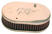 Load image into Gallery viewer, K&amp;N Bolt-On Oval Unit 2in Flg 2in H