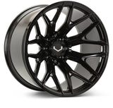 Vossen VFX-03 24x12 - 8x165.1 - ET44 - Ultra Deep - 125.1 - Gloss Black Wheel