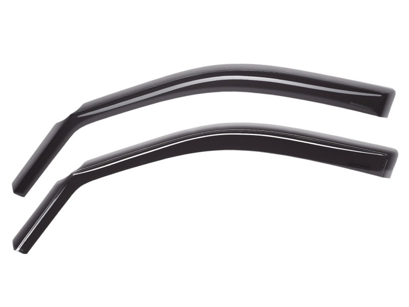 WeatherTech 12-22 Volkswagen Passat Front Side Window Deflectors - Matte Black