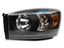 Load image into Gallery viewer, Raxiom 06-08 Dodge RAM 1500 Axial Series Euro Headlights- Black Housing- Clear Lens