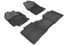 Load image into Gallery viewer, 3D MAXpider 2012-2012 Toyota Venza Kagu 1st &amp; 2nd Row Floormats - Black