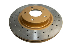 Load image into Gallery viewer, DBA 03-05 350Z / 03-04 G35 / 03-05 G35X Front Drilled &amp; Slotted Street Series Rotor