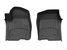 Load image into Gallery viewer, WeatherTech 19-25 Chevy Silverado Crew Cab / Double Cab Front FloorLiner HP - Black