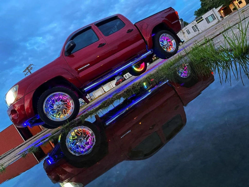 Oracle LED Illuminated Wheel Rings - ColorSHIFT Dynamic - ColorSHIFT - Dynamic NO RETURNS