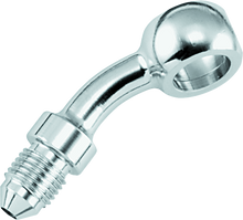Load image into Gallery viewer, Twin Power Chrome Brake Fitting 3/8 Inch X AN3 35 Degree Banjo Adaptor