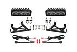 Diode Dynamics 2020-2022 Ford F-250 Super Duty F250 Fog SS6 Pro LED Kit White 6000K