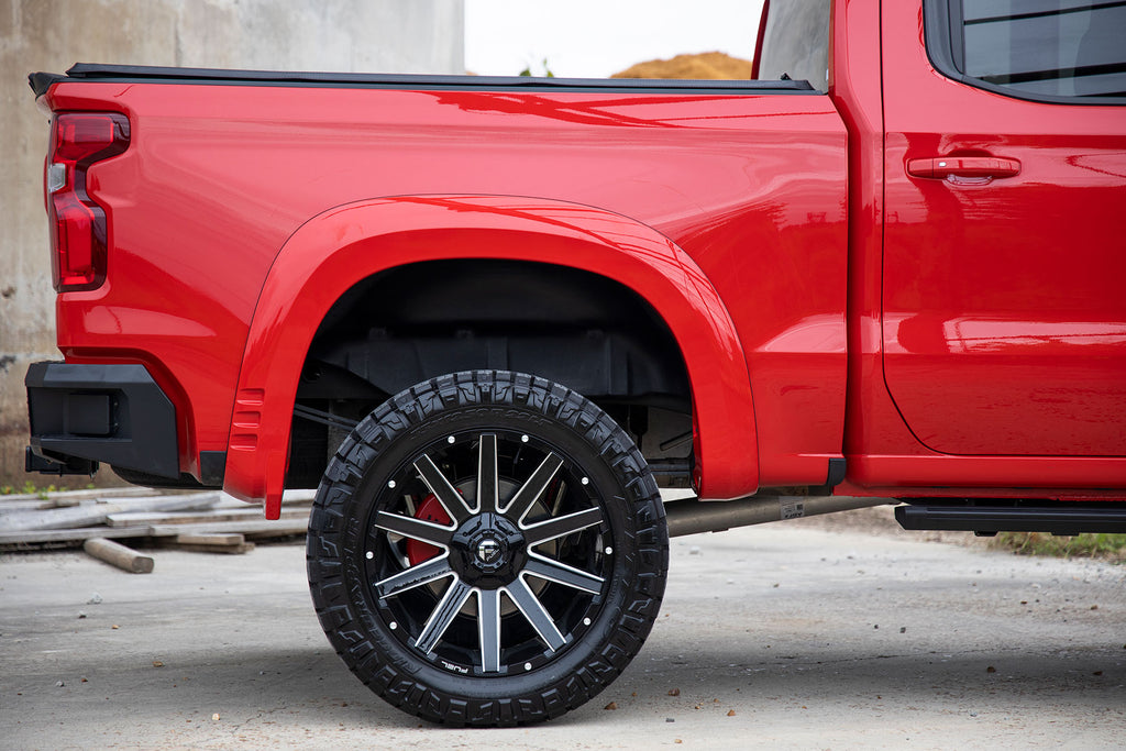 SF1 Fender Flares | GAN Silver Ice Metallic | Chevy Silverado 1500 (19-26)