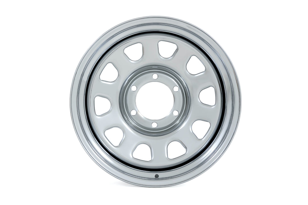 Steel Wheel | Chrome | 16x8 | 5x4.5 | 3.30 Bore | -6