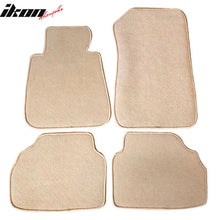 Load image into Gallery viewer, Car Floor Mat for 2006-2011 BMW E90 3 Series Beige Carpet 4PC Nylon