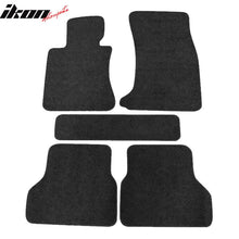 Load image into Gallery viewer, Car Floor Mat for 2004-2009 BMW E60 5 Series Black Carpet 5PC Nylon
